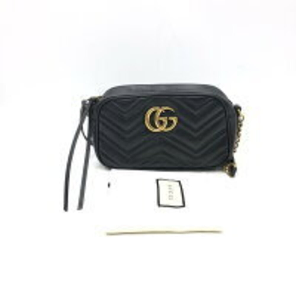 Gucci GG leather Marmont shoulder bag - Picture 2 of 10